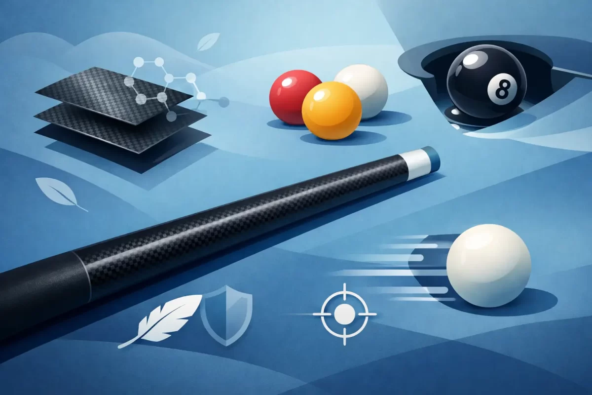 Carbon Fiber Pool Shaft Benefits That Matter