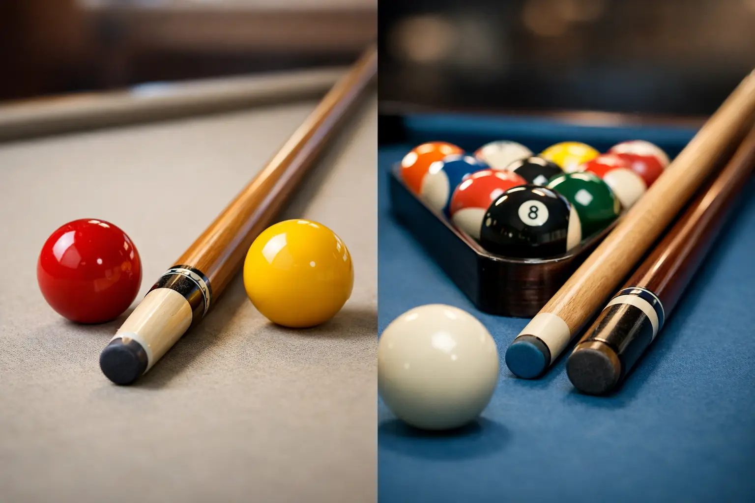 Carom Cue vs Pool Cue: What Changes?