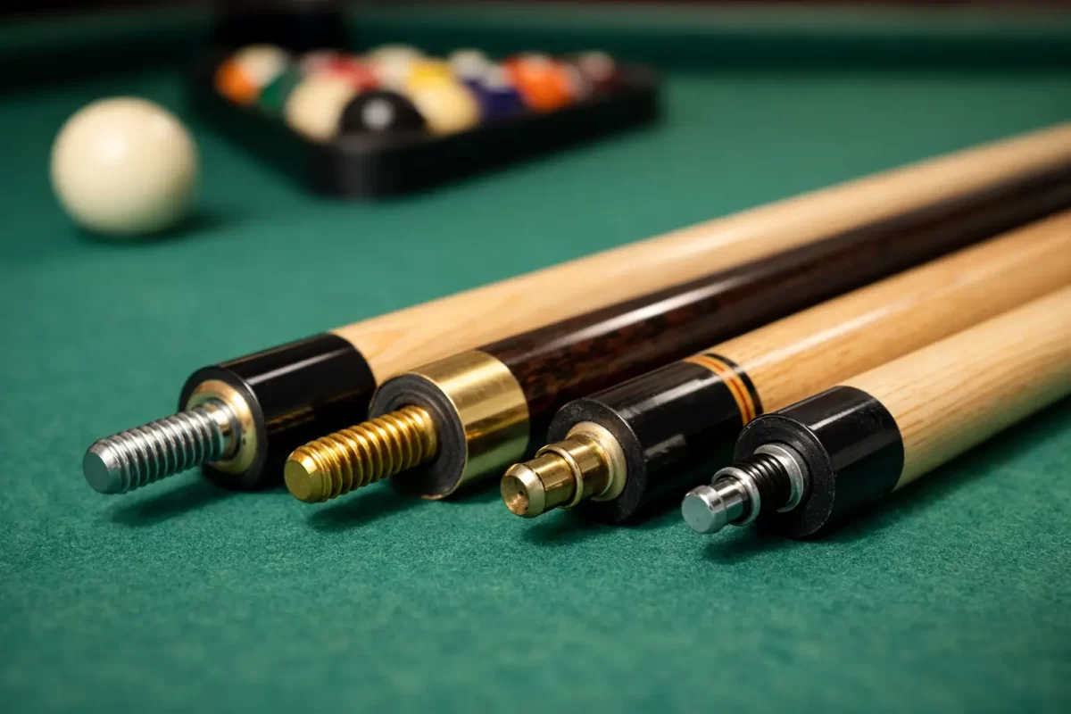 Pool Cue Joint Types Explained Simply