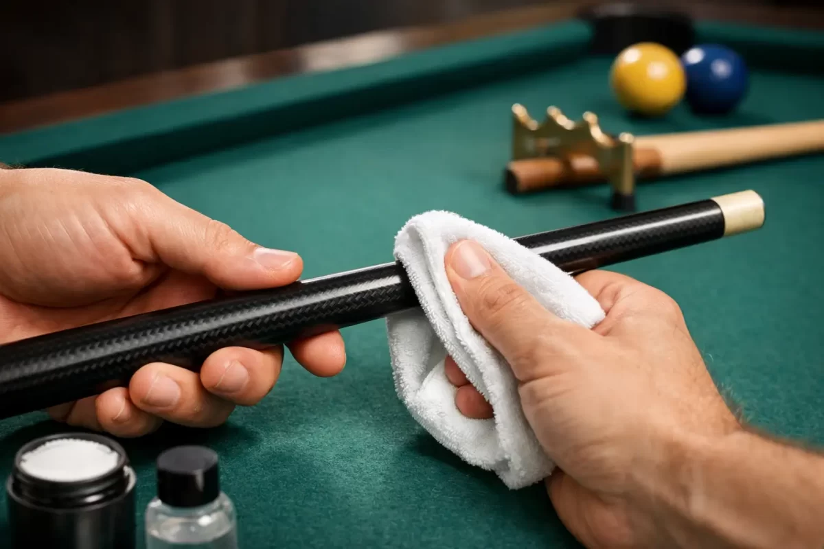 How to Clean Carbon Cue Shaft Right
