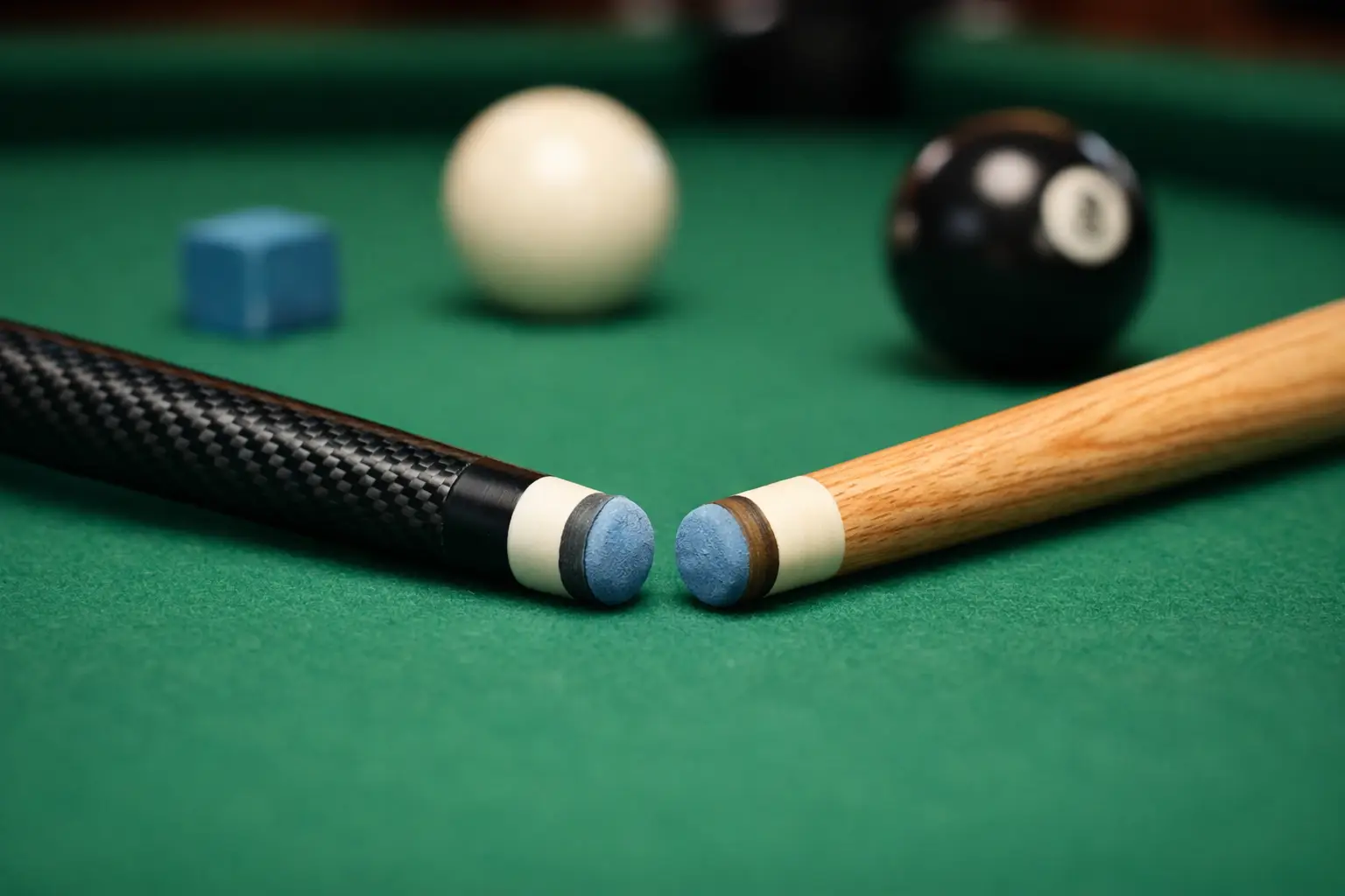 Carbon Cue vs Wood Cue: Which Wins?